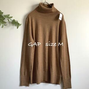 【新品未使用】GAP メリノウール長袖ニット