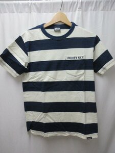 ◎極美品　ショット　schott ボーダー　Tシャツ　白紺　サイズS