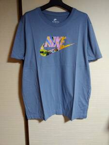 2XL/青灰系/新品/NIKE ナイキ/メンズ 薄手 半袖Tシャツ XXL 3L 春夏用 Tシャツ 大きいサイズ ナイキ NSW OC フューチュラ FS S/S Tシャツ