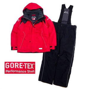 SHIMANO NEXUS GORE-TEX FISHING SUIT シマノ ネクサス STRV+7 ゴアテックス フィッシングスーツ 赤x黒 M