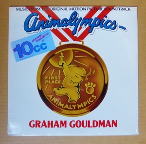 GRAHAM GOULMAN (10CC) 「ANIMALYMPICS」米ORIG [A&M] ステッカー有シュリンク美品