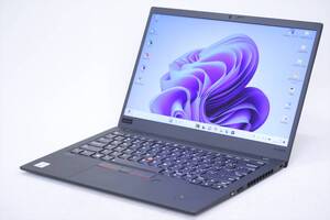 1円～ i7 Windows11 Office2019 16Gメモリ 2021年製 Lenovo ThinkPad X1 Carbon Gen8 i7-10510U 16G 256G 14FHD Wi-Fi6