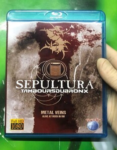 【輸入盤ブルーレイ】 SEPULTURA & LES TAMBOU DU BRONX METAL VEINS - ALIVE AT ROCK IN RIO б [BD25] 1枚