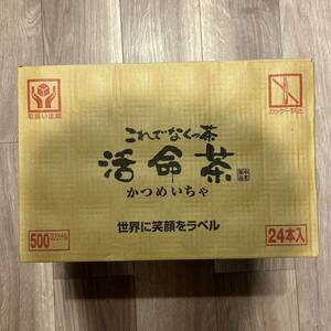 活命茶500ml×24本 これでなくっ茶 ペットボトル 2025年1月14日 1ケース お茶 中北薬品 PET かつめい茶 東海限定 名古屋 CM 新品 未開封