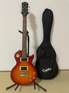 エピフォン Epiphone Les Paul model エレキギター ソフトケース付 中古 ジャンク扱い