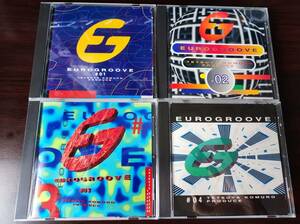 【即決】 中古CD 4枚セット EUROGROOVE 「EUROGROOVE #01 #02 #03 #04」 ユーログルーヴ 小室哲哉 