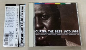 CDB4196 カーティス・メイフィールド CURTIS MAYFIELD / ベリー・ベスト・オブ ～ 国内盤中古CD ゆうメール送料100円