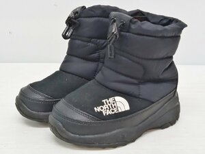 [16B-64-011-1] THE NORTH FACE ザ・ノースフェイス K Nuptse Bootie VII キッズヌプシブーティ7 NFJ52288 サイズ15cm ブラック