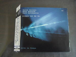 2CD　KEITH　JARRETT　GARY　PEACOCK　JACK　DEJOHNETTE/ALWAYS　LET　ME　GO　LIVE　IN　TOKYO　キース・ジャレット/オールウェイズ～