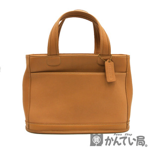 COACH【コーチ】9303 ハンドバッグ レザー ブラウン系 鞄 オールドコーチ レディース【中古】USED-B