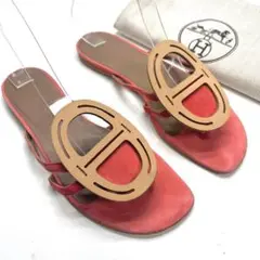 HERMES エルメス　サンダル　ダンクル　36 1/2