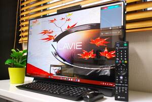 ★☆23.8型フルHD / LAVIE Desk All-in-one / 高速 ssdM2:nvme＋HDD / 第8世代Corei5/Office/16GB/3波TVチューナー/HDMI/ハイレゾ/g647☆★