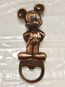 当時物 レトロ Tokyo Disneyland MICKEY 栓抜き 東京 ディズニーランド ミッキー ビンテージ 金属製 メタル TDL 夢の国 VINTAGE