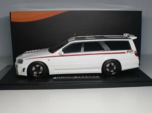 ▲超希少！NISMO！白！世界限定66台！IM 1/18 日産 NISSAN Stagea GTR R34 GT-R Wagon WC34 260RS ワゴン Resin Model