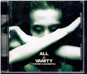 CD★角松敏生★ALL IS VANITY