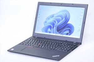 1円～ i7 Office2019 16Gメモリ バッテリー良好 Lenovo ThinkPad L590 i7-8565U 16GB SSD256GB 15.6FHD Windows11対応可