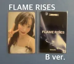 LE SSERAFIM FLAME RISES  トレカ Bver. サクラ