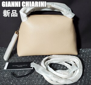 [新品] ジャンニ キアリーニ GIANNI CHIARINI ショルダーバッグ ALIFA スモール クロスボディバッグ 8145 GRN / PHARD ピンクベージュ系