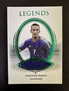 ★15枚限定 FUTERA 2023 Legends Game Used Jersey 中田英寿 日本代表 /15