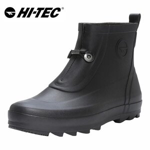 HI-TEC HT CM024 PEATLAND ブラック ハイテック ピートランド 防水 レインブーツ ラバーブーツ アウトドア 雨 雪 クリスマス 27.0cm