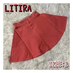 日本製 『LITIRA』 リティラ （1） ミニスカート フレア シンプル