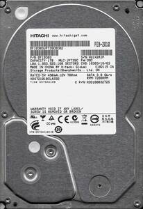 HITACHI HDS721010CLA332 1TB SATA 7200rpm