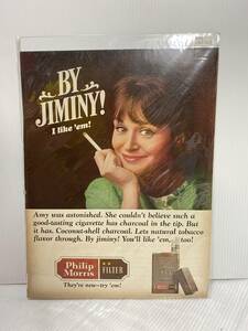 1965年6月11日号LIFE誌広告切り抜き【Philip Morrisフィリップ・モリス/たばこ】アメリカ買い付け品60sビンテージい