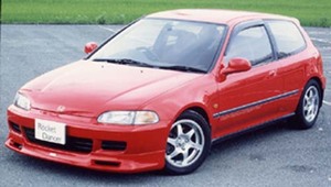 ロケットダンサー　フロントスポイラー　シビック　ＥＧ６　FRP