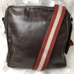 【良品】BALLY バリー ショルダーバッグ クロスボディ メッセンジャーバッグ