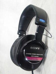 SONY MDR-CD900ST 新品互換イヤーパッド交換済　音出確認済 モニターヘッドホン 150