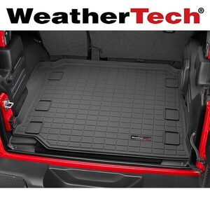 ジープ　ラングラーアンリミテッド（2018年～JLラングラー） WeatherTech/ウェザーテック カーゴライナー ラゲッジマット（ブラック）