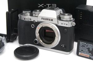 並品｜富士フイルム FUJIFILM X-T3 ボディ [シルバー] CA01-A8987-3T4