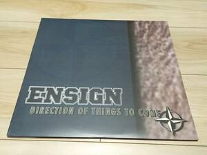 【レコード】ENSIGN●Direction Of Things To Come ハードコア パンク LP