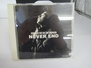 PC159★中古CD ASKA NEVER END アスカ 歌詞カード付き クリーニング済み