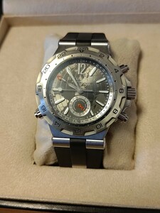 ブルガリ　ディアゴノ　プロフェッショナル 腕時計　DP42　GMT　美品　dp42