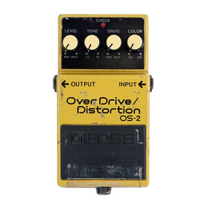 【中古】オーバードライブ ディストーション エフェクター BOSS OS-2 OverDrive Distortion ギターエフェクター