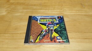 ★PS「インターナショナル モトクロス(INTERNATIONAL MOTO-X)」ケース・取説・ハガキ付き/PlayStation/プレステ/RCE/レトロゲーム★