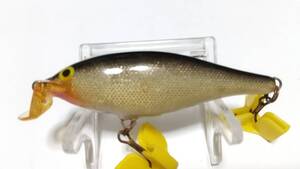 シャロー　シャッドラップ　SS7　S　シルバー　Shallow　SHAD RAP　フィンランド　FINLAND　ラパラ　Rapala　BALSA　バルサ