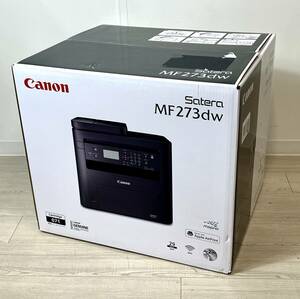 【未使用・未開封品】Canon キヤノン キャノン A4 モノクロレーザビームプリンタ複合機 Satera MF273dw 