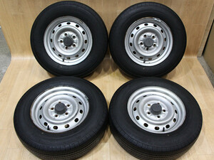 B365 トヨタ 純正 クラウン コンフォート 14X5.5J+50 PCD114.3 ヨコハマ TAXI RADIAL 895 175/80R14 バリ山 タウンエース ライトエース