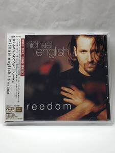 MICHAEL ENGLISH／FREEDOM／マイケル・イングリッシュ／フリーダム／国内盤CD／帯付／1999年発表／4thソロ・アルバム／廃盤