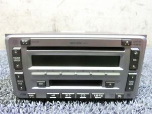 ★激安!☆トヨタ 純正 MCT-W55 CD&MDデッキ プレーヤー 08600-00G70 本体のみ / 2F9-539