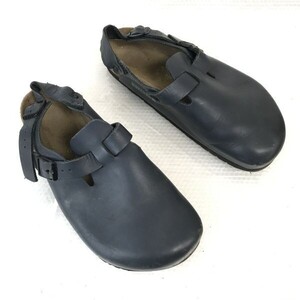 ビルケンシュトック/BIRKENSTOCK☆コンフォートサンダル【40/26.0/紺/NAVY】スリッポンシューズ/ドイツ製/sneakers/Shoes/trainers◇bQ-479