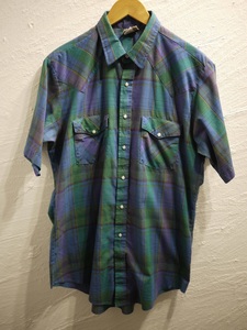 90s Saddlebrook 半袖ウエスタンシャツ ボタンシャツ ヴィンテージ s/s Western shirt 4839
