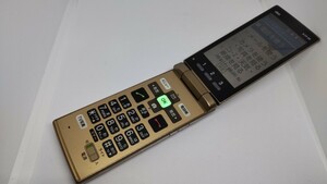 A270 au SIMフリー かんたんケータイ KYF38 KYOCERA 4Gガラホ 簡易動作確認＆簡易清掃＆初期化OK 判定○ 送料無料 SIMロック解除手続済