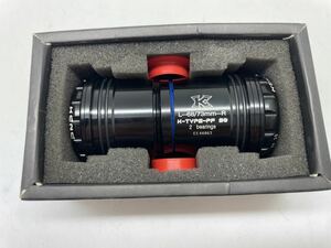 6Bセット KCNC ロード/MTB BB ロード68MM/MTB68-73MM スラム PF30 プラック