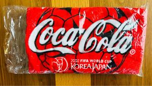 未使用コカ・コーラCoca-Cola2002FIFA WORLD CUP KOREA JAPAN マフラータオル