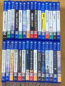 PS4 プレイステーション4用 ゲームソフト まとめ セット　PlayStation4