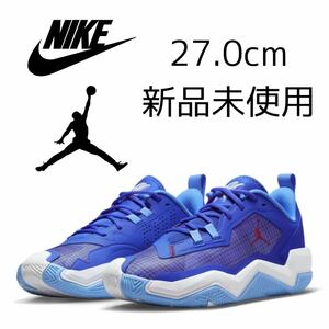 27.0cm 新品 NIKE JORDAN ONE TAKE 4 PF ジョーダン ワン テイク Zoom Air メンズ スニーカー バッシュ バスケットボールシューズ ブルー