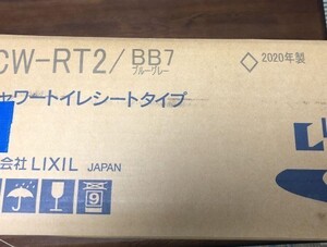 INAX 新品 【日本製で&キレイ便座・脱臭・コードレスリモコンの貯湯式】 ブルーグレー シャワートイレ 温水洗浄便座 CW-RT2/BB7 未使用品